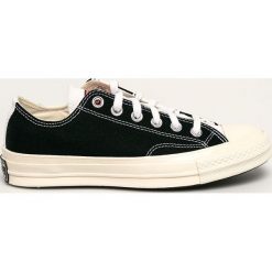 Converse - Tenisówki. Czarne trampki i tenisówki damskie Converse, bez wzorów, z gumy, na sznurówki. Za 399,90 zł.