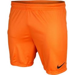 Nike Spodenki męskie Park pomarańczowe r. S. Pomarańczowe spodenki i szorty męskie marki Nike, s. Za 42,20 zł.