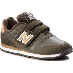 Sneakersy NEW BALANCE - KA373S3Y Zielony. Zielone trampki chłopięce New Balance, bez wzorów, ze skóry ekologicznej, na rzepy. W wyprzedaży za 169,00 zł.