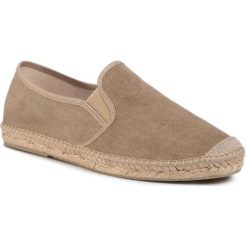 Espadryle QUAZI - QZ-70-04-000709 962. Brązowe espadryle męskie QUAZI, bez wzorów, z tworzywa sztucznego. W wyprzedaży za 199,00 zł.