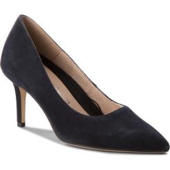 Szpilki TAMARIS - 1-22484-30 Navy 805. Niebieskie klapki damskie Tamaris, bez wzorów, z zamszu, eleganckie, bez obcasa, na obcasie, bez zapięcia. W wyprzedaży za 179,00 zł.