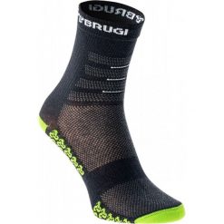 Skarpetki damskie: Brugi Skarpety damskie 7A71 3C9 czarno zielone r. M