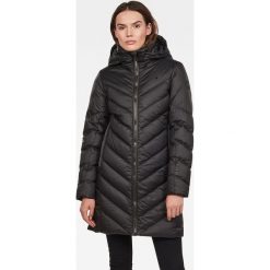 G-Star Raw - Kurtka. Czarne kurtki damskie G-Star RAW, s, bez wzorów, z elastanu, retro, krótkie, z kapturem. W wyprzedaży za 899,90 zł.