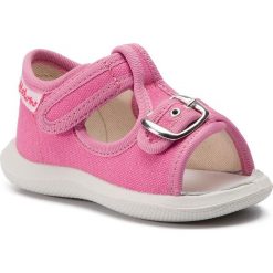 Sandały NATURINO - Paros 0011500757.01.0L04 Fuxia. Różowe sandały dziewczęce marki Naturino, ze skóry, bez zapięcia. Za 229,00 zł.