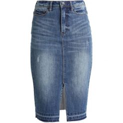 Spódniczki: Vero Moda Tall VMJASMIN Spódnica ołówkowa dark blue denim