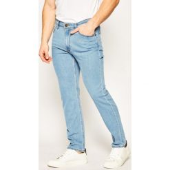 Jeansy Slim Fit Lee Rider L701MG66. Niebieskie jeansy męskie Lee, m, bez wzorów, z elastanu. Za 299,00 zł.