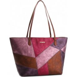 Torebka DESIGUAL - 18WAXPDS 3010. Brązowe torebki klasyczne damskie Desigual, ze skóry ekologicznej. W wyprzedaży za 249,00 zł.