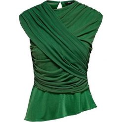 ONLY Damska bluzka damska True S / L Drappy Top Jrs Verdant Green (rozmiar XS). Zielone bluzki damskie ONLY, s, bez wzorów, bez kołnierzyka. W wyprzedaży za 74,00 zł.
