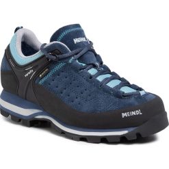Trekkingi MEINDL - Literock Lady Gtx GORE-TEX 3921 Marine/Aquamarin 49. Niebieskie półbuty damskie MEINDL, ze skóry, marine, bez obcasa, bez zapięcia. Za 849,00 zł.