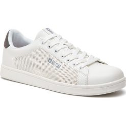 Sneakersy BIG STAR - DD174392 White. Białe sneakersy męskie BIG STAR, na co dzień, bez wzorów, ze skóry ekologicznej, eleganckie, bez zapięcia. Za 139,00 zł.
