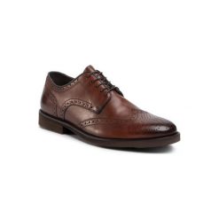 Lasocki for men MI08-C708-706-01 Brązowy. Pomarańczowe półbuty męskie Lasocki For Men, bez wzorów, ze skóry, bez zapięcia. Za 229,99 zł.