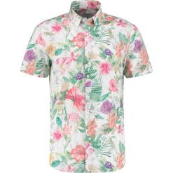Koszule męskie na spinki: Lindbergh FLORAL PRINTED Koszula white