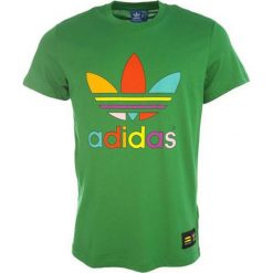Adidas Originals Koszulka męska Pharrell Williams Supercolor Trefoil Tee zielona r. L (AC5938). Zielone koszulki sportowe męskie marki adidas Originals, l. Za 100,82 zł.