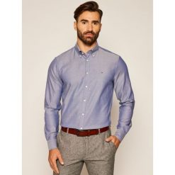 Koszula Tommy Hilfiger Tailored Oxford TT0TT07602. Niebieskie koszule męskie Tommy Hilfiger Tailored, m, bez wzorów, casualowe, bez kołnierzyka, bez rękawów. Za 299,00 zł.