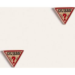 Guess Jeans - Kolczyki. Żółte kolczyki damskie Guess Jeans, metalowe. W wyprzedaży za 99,90 zł.