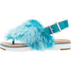 Chodaki damskie: UGG HOLLY Japonki enamel blue