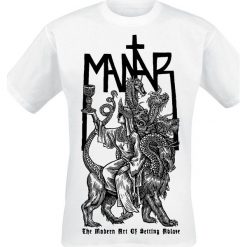 T-shirty męskie: Mantar The modern art of setting ablaze T-Shirt biały