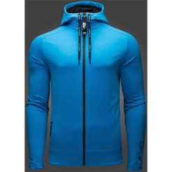 Bluzy męskie: Bluza męska Maciek Kot Collection BLM500 – niebieski