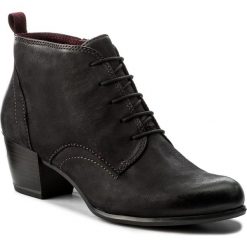 Botki TAMARIS - 1-25115-29 Navy Nubuc 992. Niebieskie botki damskie skórzane Tamaris. W wyprzedaży za 229,00 zł.