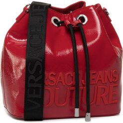 Torebka VERSACE JEANS COUTURE - E1VVBBM5 71412 500. Czerwone torebki klasyczne damskie Versace Jeans Couture, bez wzorów, z jeansu, bez dodatków. W wyprzedaży za 509,00 zł.