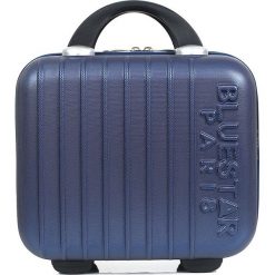 Kosmetyczki damskie: Kosmetyczka „Bucarest” w kolorze granatowym – 30 x 25 x 17 cm