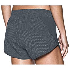 Under Armour Launch Tulip Refl Prtd Short 2.5'' 1294855-008. Szare szorty damskie Under Armour, l, bez wzorów, z poliesteru. W wyprzedaży za 149,99 zł.