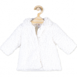Płaszcz. Białe płaszcze dziewczęce CHRISTENING GIRL, z poliesteru. Za 79,90 zł.