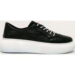 Badura - Buty skórzane. Czarne buty sportowe damskie Badura, ze skóry. W wyprzedaży za 249,90 zł.