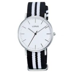 Zegarek Lorus Damski RH829CX9 Fashion Slim czarny. Czarne zegarki damskie marki Lorus. Za 228,66 zł.
