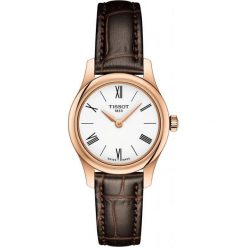 PROMOCJA ZEGAREK TISSOT T-Classic T063.009.36.018.00. Białe zegarki męskie marki TISSOT, ze stali. W wyprzedaży za 1346,40 zł.