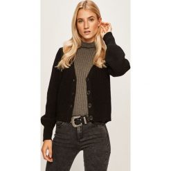 Only - Kardigan. Pomarańczowe swetry damskie ONLY, s, bez wzorów, z bawełny. W wyprzedaży za 119,90 zł.