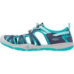 Keen MOXIE Sandały trekkingowe dress blues/viridian. Czerwone sandały chłopięce marki Keen, z materiału. Za 229,00 zł.