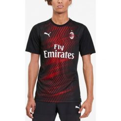 Puma AC Milan Stadium Jersey W.Sponsor Koszulka Czarny Czerwony. Czerwone podkoszulki męskie Puma, l, z nadrukiem, z poliesteru, z krótkim rękawem. Za 274,95 zł.