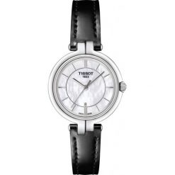 PROMOCJA ZEGAREK TISSOT T-Lady T094.210.16.111.00. Białe zegarki męskie marki TISSOT, ze stali. W wyprzedaży za 1012,00 zł.