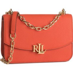 Torebka LAUREN RALPH LAUREN - Madison 431746226002 Orange. Pomarańczowe listonoszki damskie Lauren Ralph Lauren, bez wzorów, ze skóry, bez dodatków. Za 1089,00 zł.