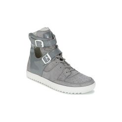 Buty Birkenstock THESSALONIKI. Szare trampki i tenisówki damskie Birkenstock, bez wzorów, bez zapięcia. Za 599,20 zł.