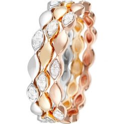 Złoty pierścionek z diamentami. Szare pierścionki damskie Diamond & Co, z diamentem, złote. W wyprzedaży za 879,95 zł.