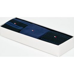 Tommy Hilfiger - Skarpety (3-pack). Niebieskie skarpetki męskie marki TOMMY HILFIGER, z elastanu. W wyprzedaży za 59,90 zł.