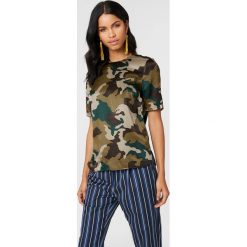 Bluzki damskie: Baum und Pferdgarten Bluzka Mey – Green,Multicolor