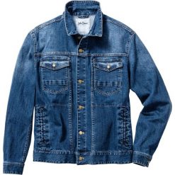 Kurtki męskie bomber: Kurtka dżinsowa Regular Fit bonprix ciemnoniebieski