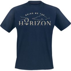 Bring Me The Horizon Horizon T-Shirt ciemnoniebieski. Niebieskie t-shirty męskie marki Bring Me The Horizon, xxl. Za 54,90 zł.