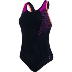 Speedo Damski kostium kąpielowy Fit Pro czarny/różowy/pomarańczowy 36. Różowe stroje kąpielowe damskie Speedo, bez wzorów, z materiału, sportowe. W wyprzedaży za 175,00 zł.
