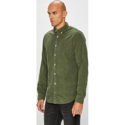 Tommy Hilfiger - Koszula. Zielone koszule męskie marki TOMMY HILFIGER, xl, z bawełny, casualowe, button down, z długim rękawem. W wyprzedaży za 279,90 zł.