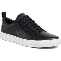 Sneakersy HUGO - Futurism 50414609 10214585 01 Black 001. Czarne sneakersy męskie HUGO, na co dzień, bez wzorów, ze skóry, bez zapięcia. W wyprzedaży za 539,00 zł.