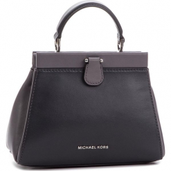 Torebka MICHAEL MICHAEL KORS - Gramercy Frame 30F8SZ6S1O Charcl Multi. Szare torebki klasyczne damskie marki MICHAEL Michael Kors, bez wzorów, ze skóry, klasyczne, na ramię, bez dodatków. Za 1229,00 zł.