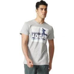 Adidas Koszulka Terrex Trial Running Tee szara r. L (BR7205). Szare t-shirty męskie Adidas, l. Za 104,75 zł.