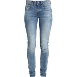 GStar 3301 DECONSTRUCTED MID SKINNY Jeans Skinny Fit beach medium aged. Niebieskie boyfriendy damskie G-Star, z bawełny. Za 469,00 zł.