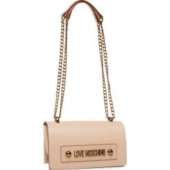 Torebka LOVE MOSCHINO JC4022PP1ALD0107. Brązowe torebki klasyczne damskie Love Moschino, bez wzorów, wizytowe, bez dodatków. W wyprzedaży za 599,00 zł.