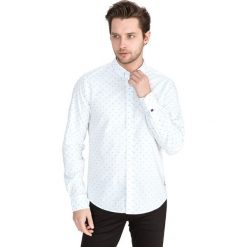 Scotch & Soda Koszula Biały. Białe koszule męskie Scotch & Soda, m, w grochy, z bawełny, bez kołnierzyka, z długim rękawem. Za 404,95 zł.