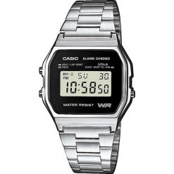 Zegarki męskie: Zegarek Casio Zegarek męski Retro Silver srebrny (A158WEA-1EF)